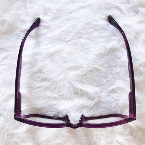 Ashley Purple Pattern Reader Blue Light Glasses - Picture 5 of 11